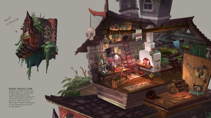 Illustration for article titled Yo Maybe Don't Touch The Skulls At Baba Yaga's House